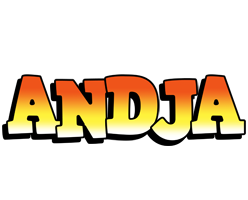 Andja sunset logo