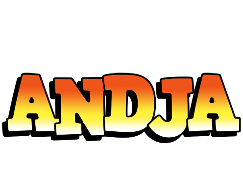 Andja sunset logo