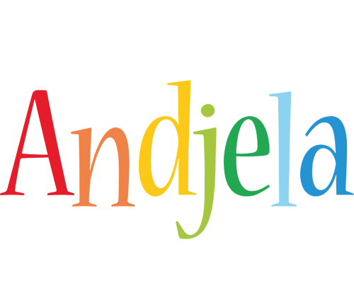 Andjela birthday logo