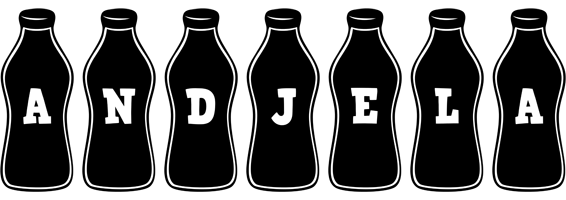 Andjela bottle logo