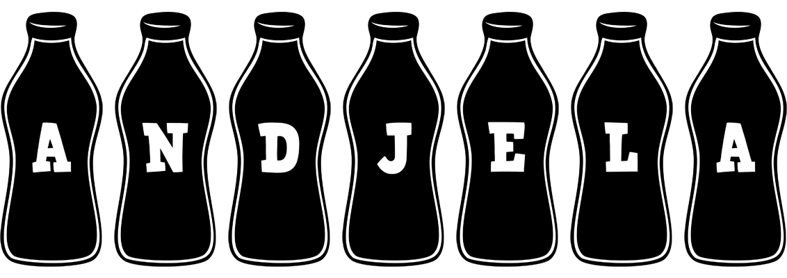 Andjela bottle logo