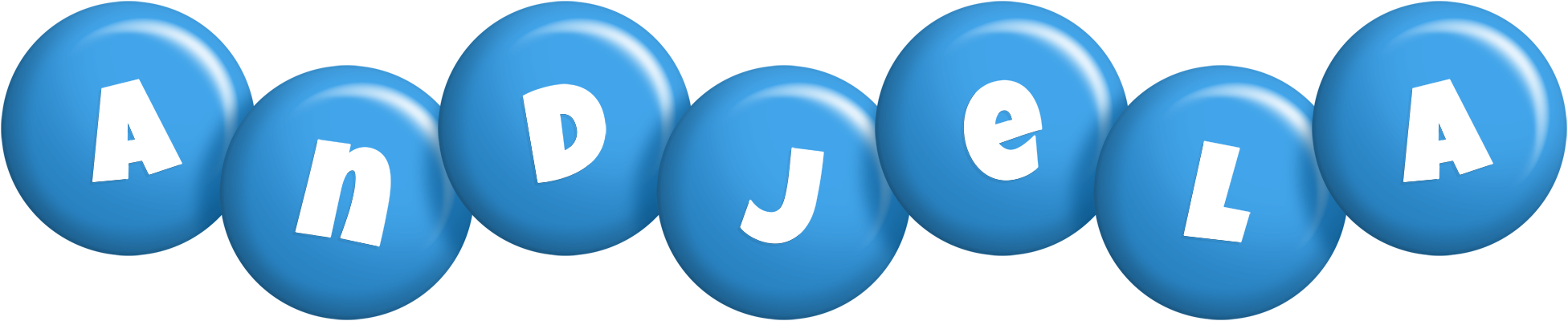 Andjela candy-blue logo