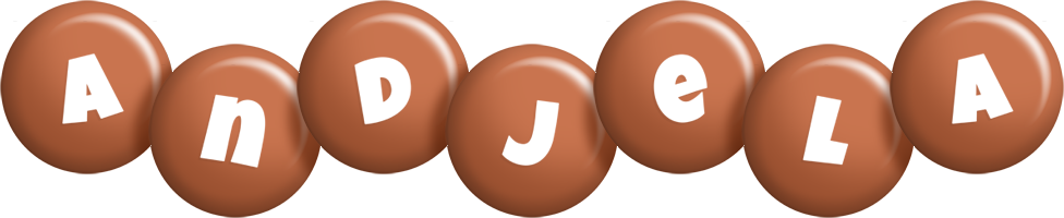 Andjela candy-brown logo