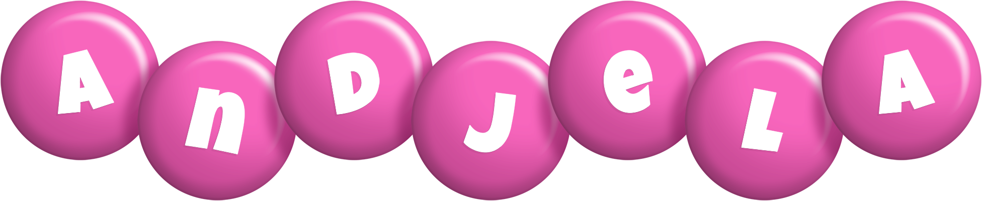 Andjela candy-pink logo