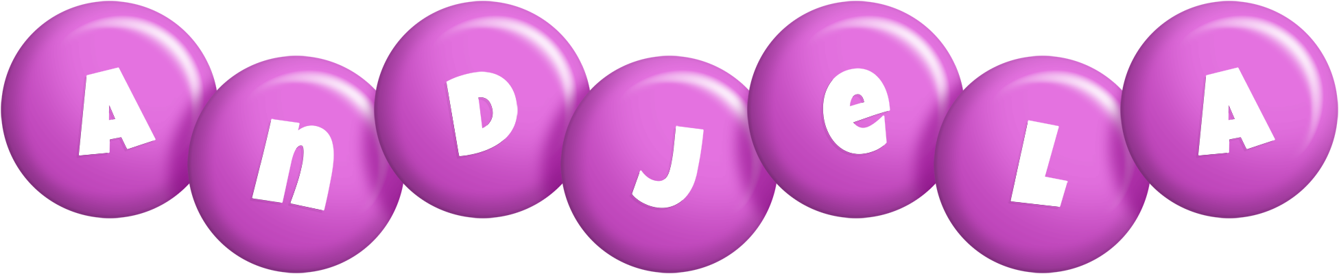 Andjela candy-purple logo
