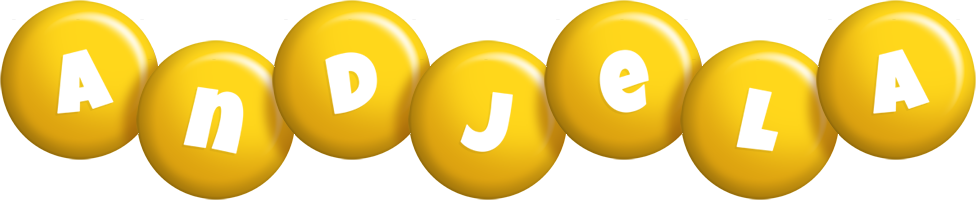 Andjela candy-yellow logo