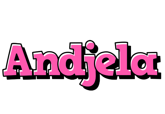Andjela girlish logo