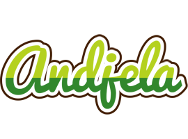 Andjela golfing logo