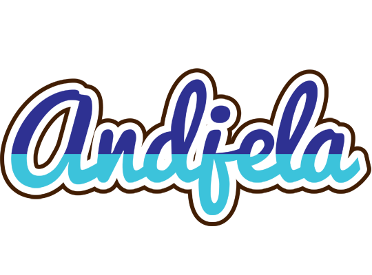 Andjela raining logo