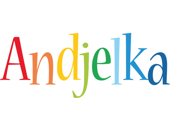 Andjelka birthday logo