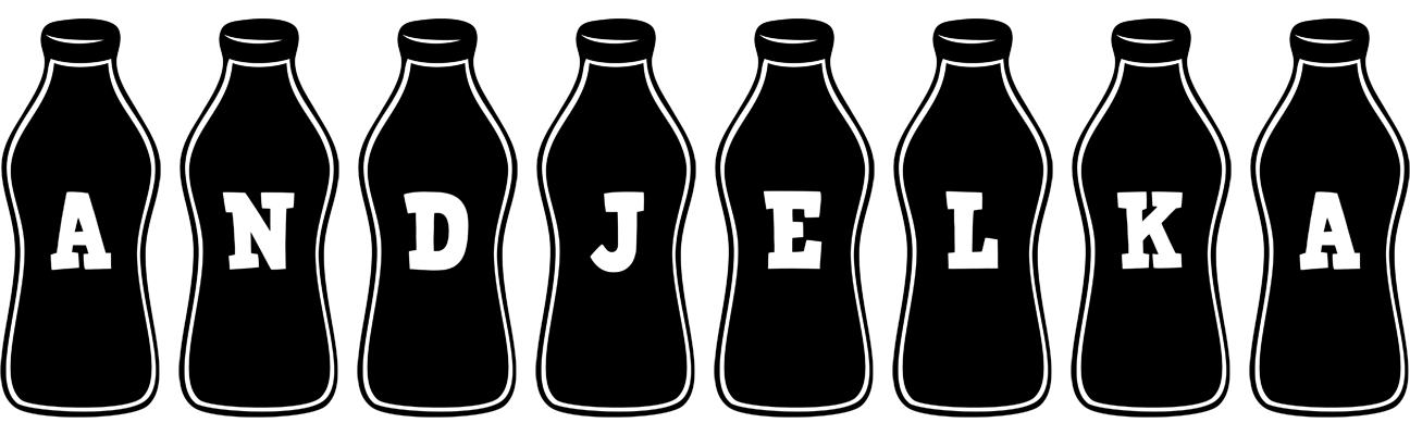 Andjelka bottle logo