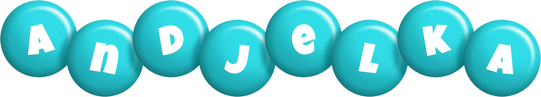 Andjelka candy-azur logo