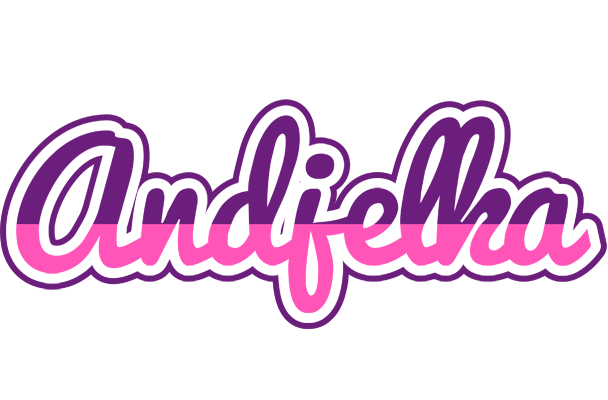 Andjelka cheerful logo