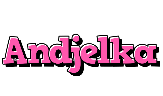 Andjelka girlish logo