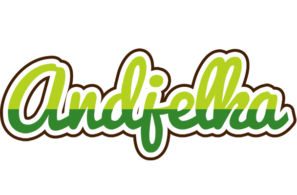 Andjelka golfing logo