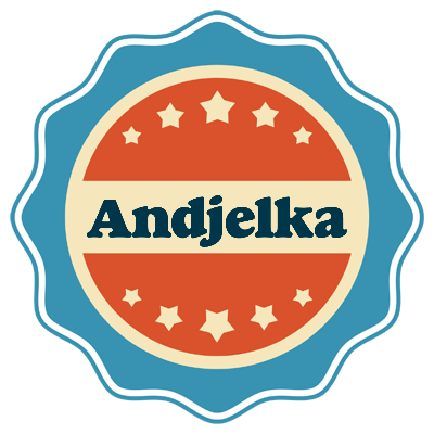 Andjelka labels logo