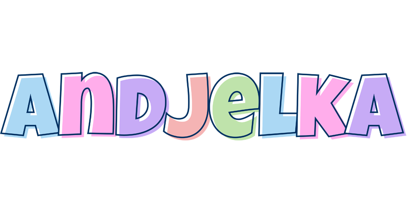 Andjelka pastel logo