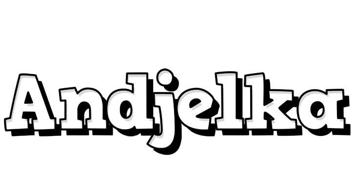 Andjelka snowing logo