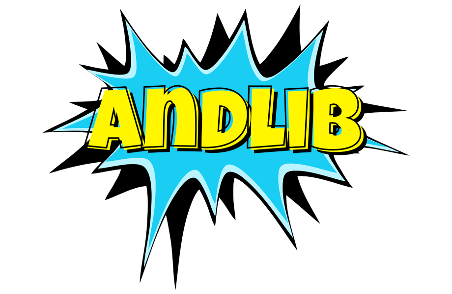 Andlib amazing logo