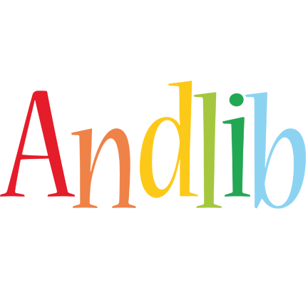 Andlib birthday logo