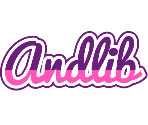 Andlib cheerful logo