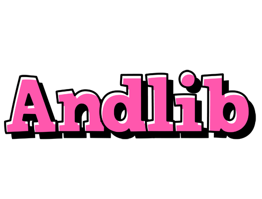Andlib girlish logo