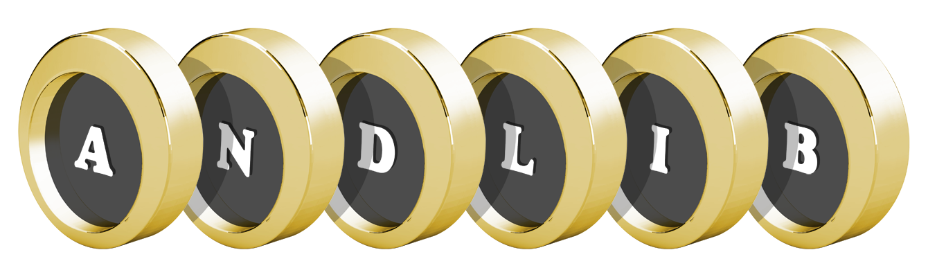 Andlib gold logo