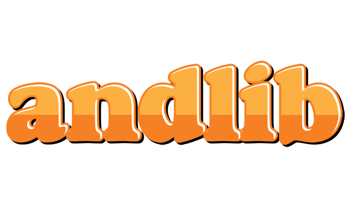 Andlib orange logo