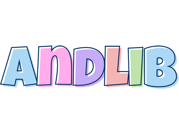 Andlib pastel logo
