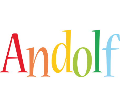 Andolf birthday logo