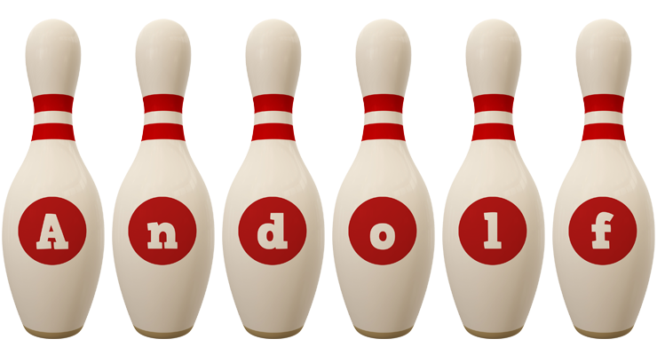 Andolf bowling-pin logo