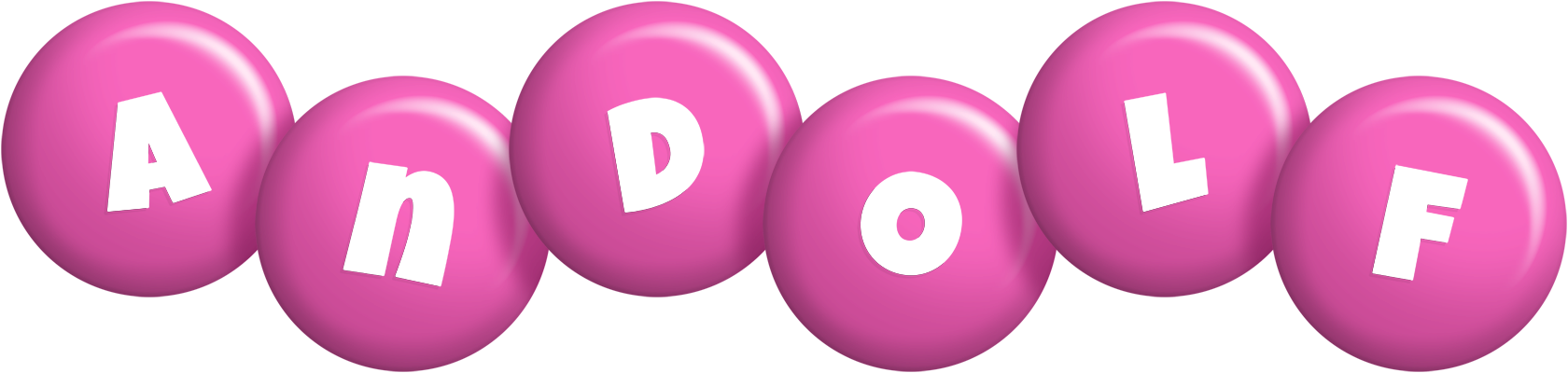 Andolf candy-pink logo