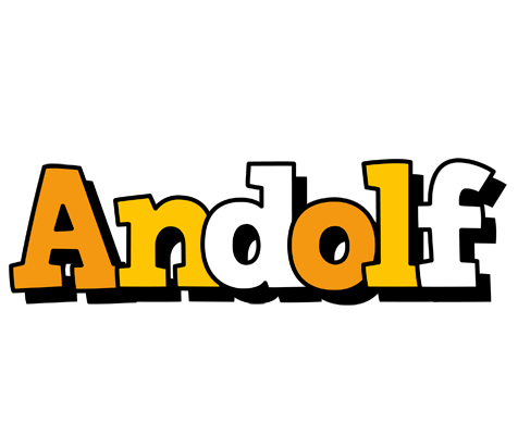 Andolf cartoon logo