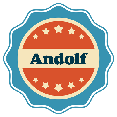Andolf labels logo