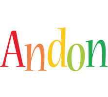 Andon birthday logo