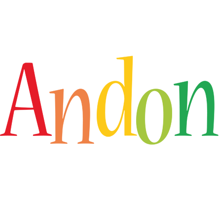 Andon birthday logo