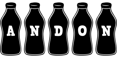 Andon bottle logo