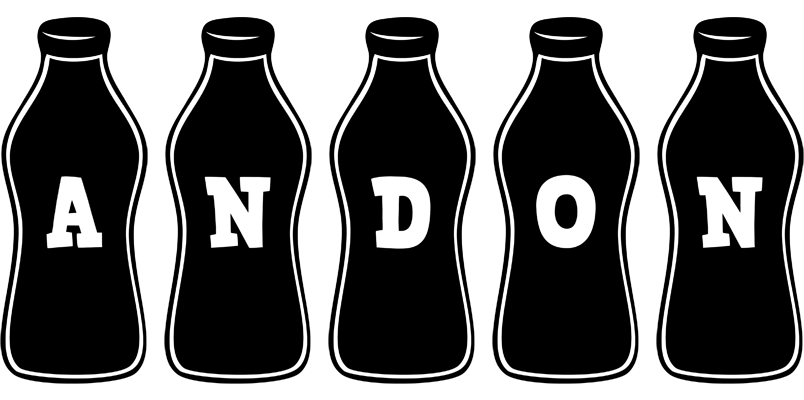 Andon bottle logo