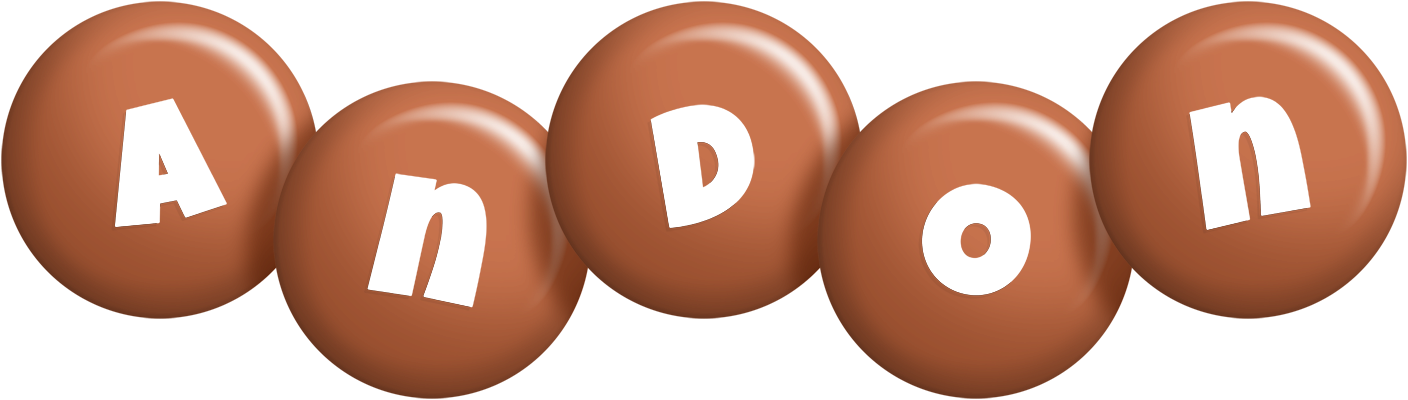 Andon candy-brown logo