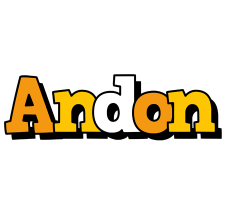 Andon cartoon logo