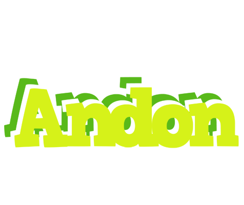 Andon citrus logo