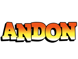 Andon sunset logo