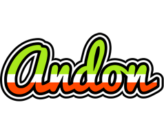 Andon superfun logo