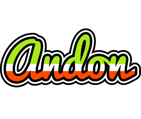 Andon superfun logo