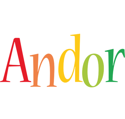 Andor birthday logo