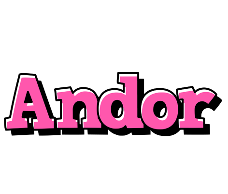Andor girlish logo