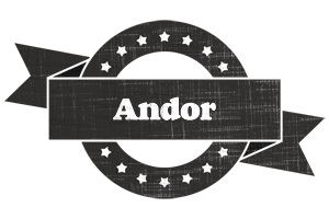 Andor grunge logo