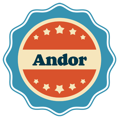 Andor labels logo