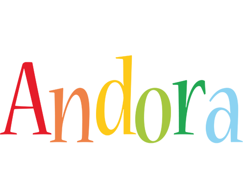 Andora birthday logo