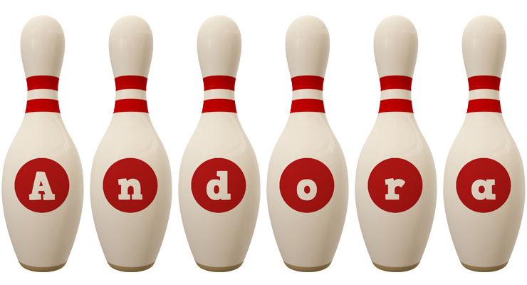 Andora bowling-pin logo